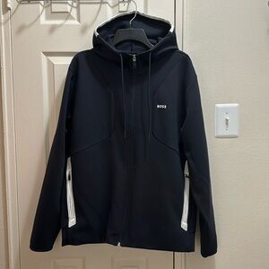 Boss Zip Up Hoodie